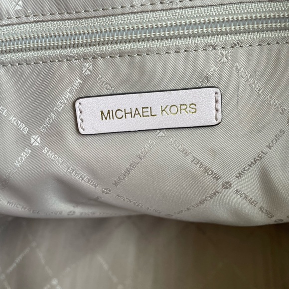 🌼 Summer Bag Blowout 🌼 Michael Kors Ballet Pink Woven Leather Tote - Picture 11 of 15